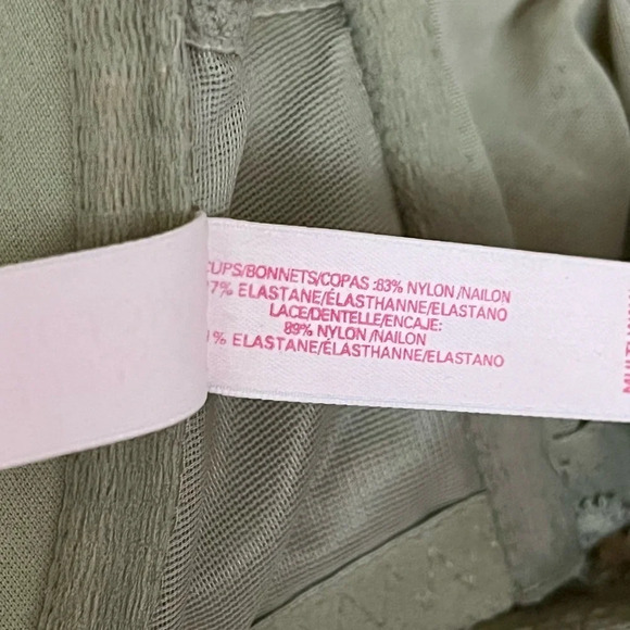 victoria secret Women’s Green Multiway Underwire Bra 36DD Front Closure - Picture 6 of 8